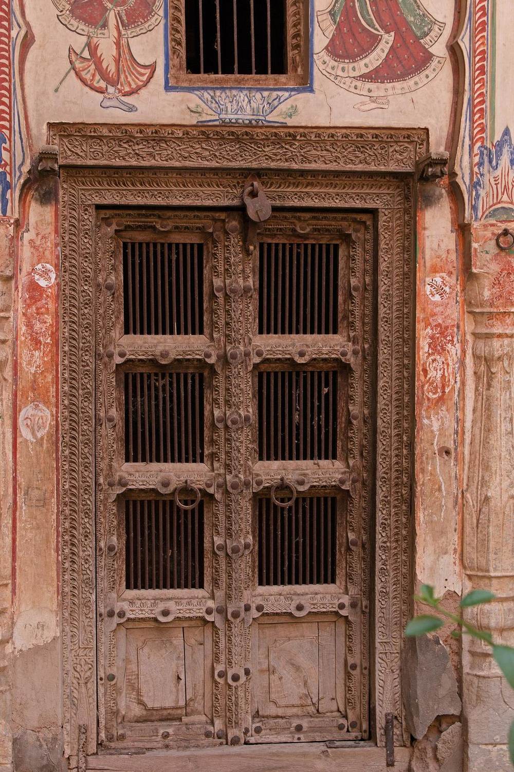 A haveli courtyard in Rajasthan